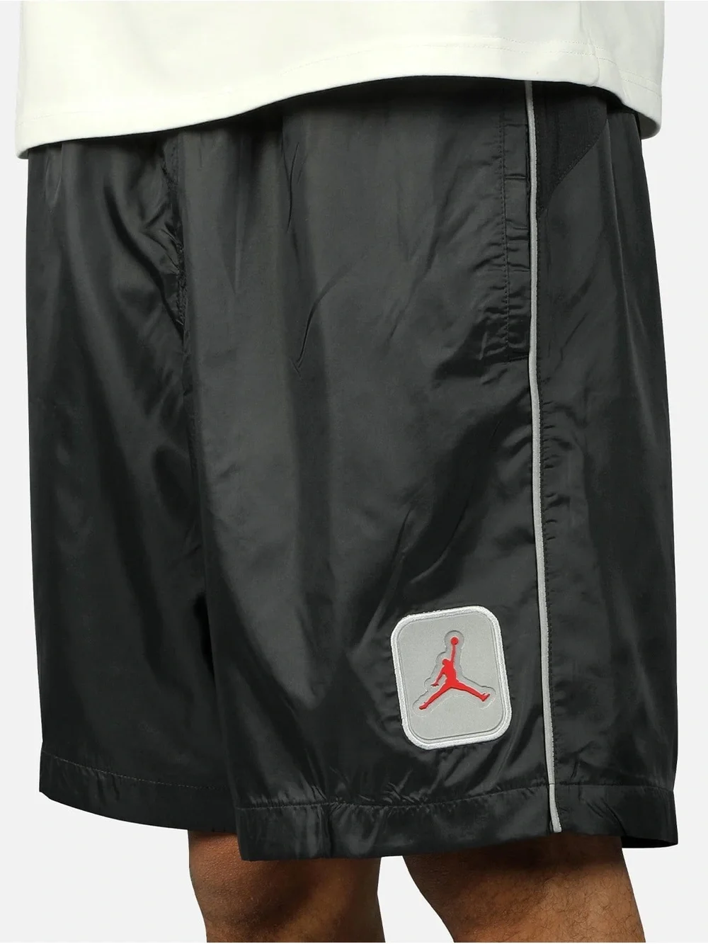 Nike Air Jordan Jumpman Legacy AJ5 Essential Shorts small black basketball retro